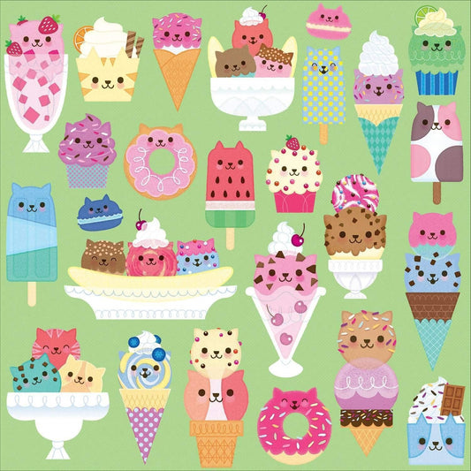 Cat Café Mudpuppy 500 darabos kirakó puzzle (GA - M062320J - 1) - puzzlegarden