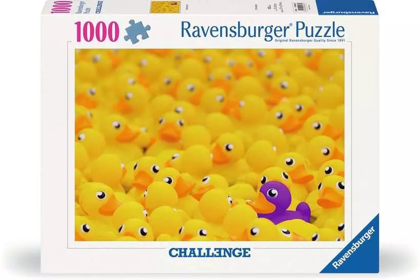 Challenge - Gumikacsák Ravensburger 1000 darabos kirakó puzzle (RA - 12000587) - puzzlegarden