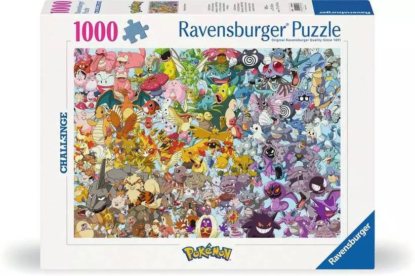 Challenge - Pokémon Ravensburger 1000 darabos kirakó puzzle (RA - 12000460) - puzzlegarden