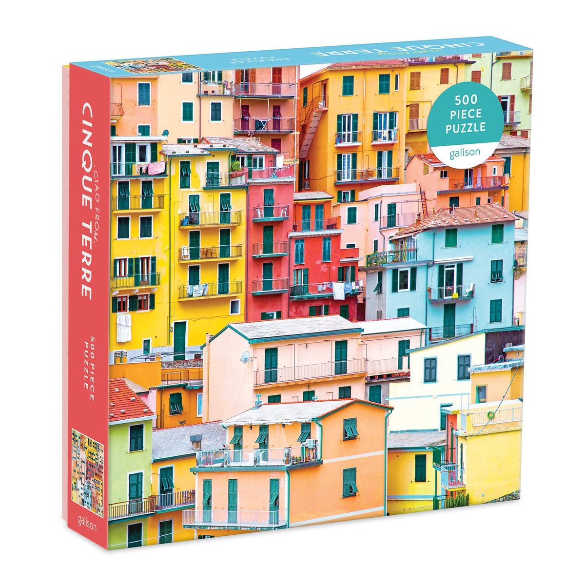 Ciao, Cinque Terre! Galison 500 darabos kirakó puzzle (GA - M030621A) - puzzlegarden