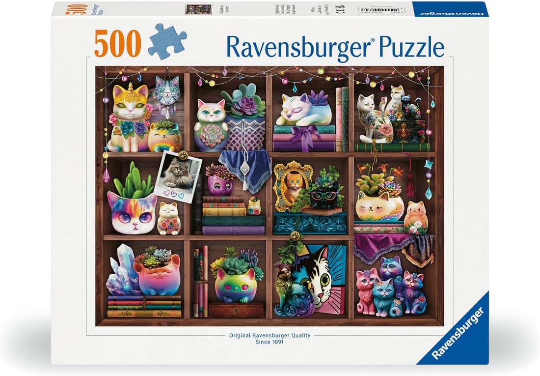 Cicák és Pozsgások Ravensburger 500 darabos kirakó puzzle (RA - 12000874) - puzzlegarden