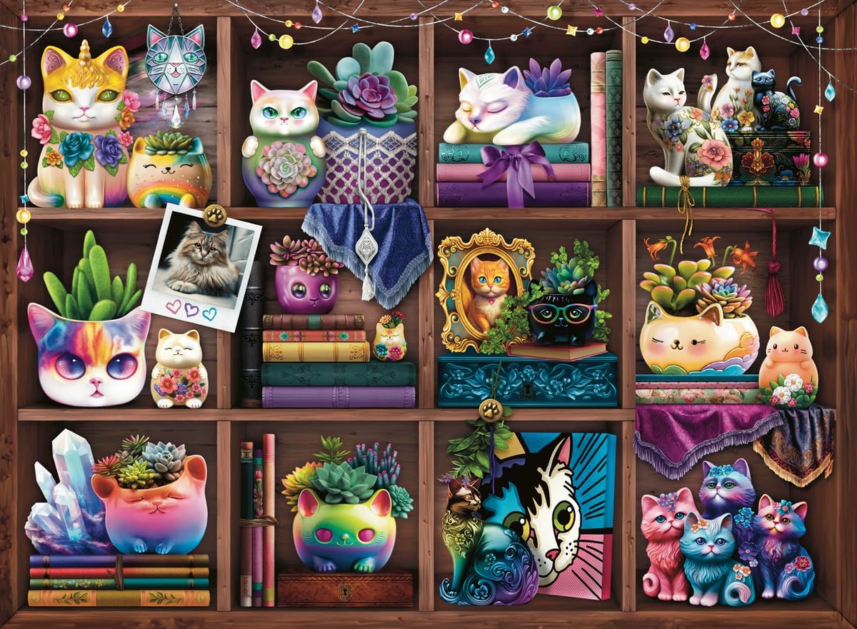 Cicák és Pozsgások Ravensburger 500 darabos kirakó puzzle (RA - 12000874) - puzzlegarden