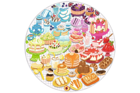 Circle Of Colors - Desszertek Ravensburger 500 darabos kirakó puzzle (RA - 17171) - puzzlegarden