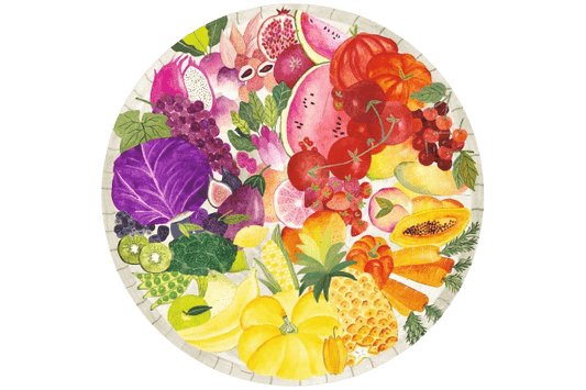 Circle Of Colors - Gyümölcsök és Zöldségek Ravensburger 500 darabos kirakó puzzle (RA - 17169) - puzzlegarden