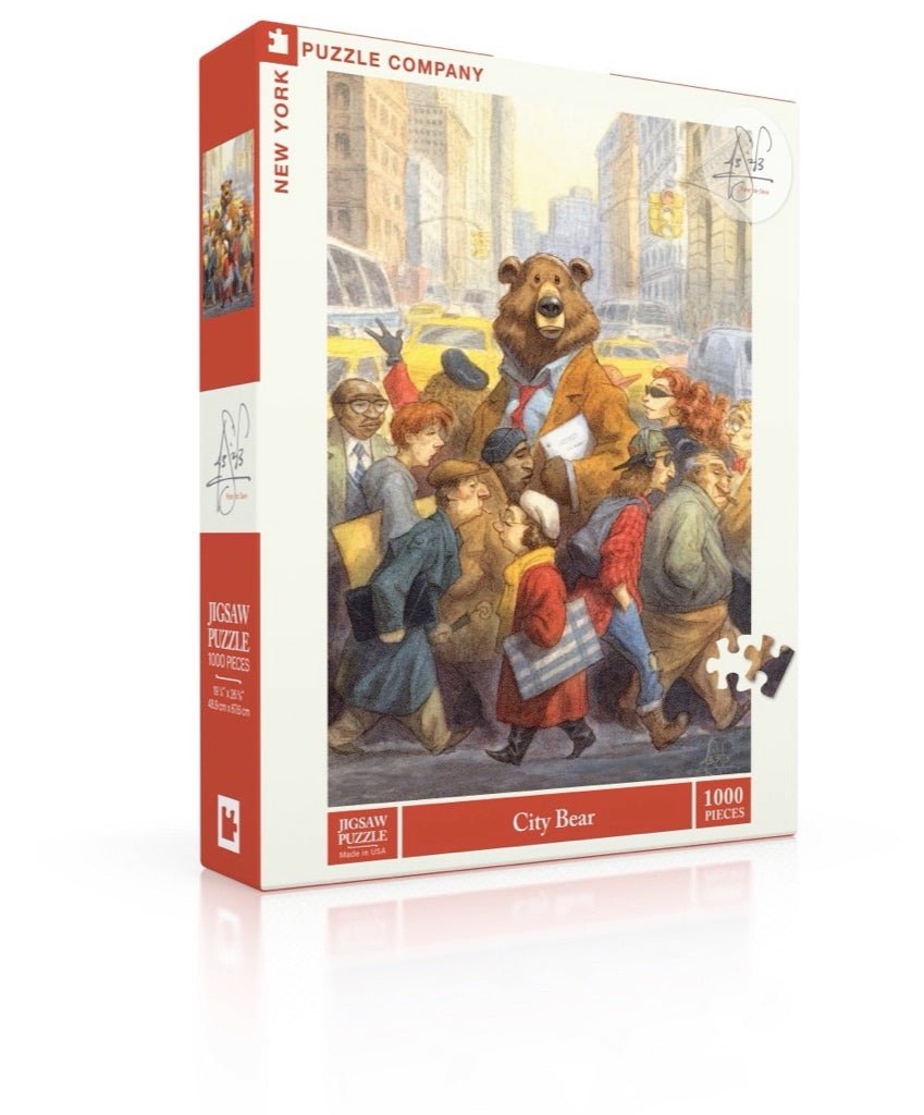 City Bear New York Puzzle Company 1000 darabos kirakó puzzle (NYPC - NPZDS2236) - puzzlegarden