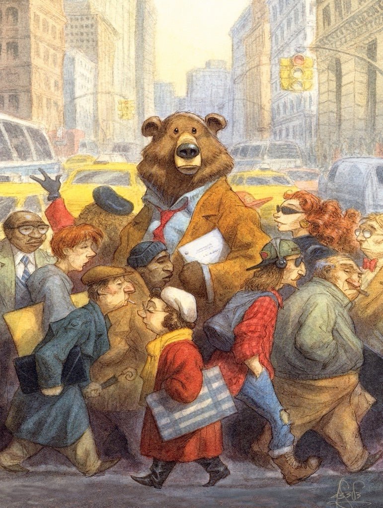 City Bear New York Puzzle Company 1000 darabos kirakó puzzle (NYPC - NPZDS2236) - puzzlegarden
