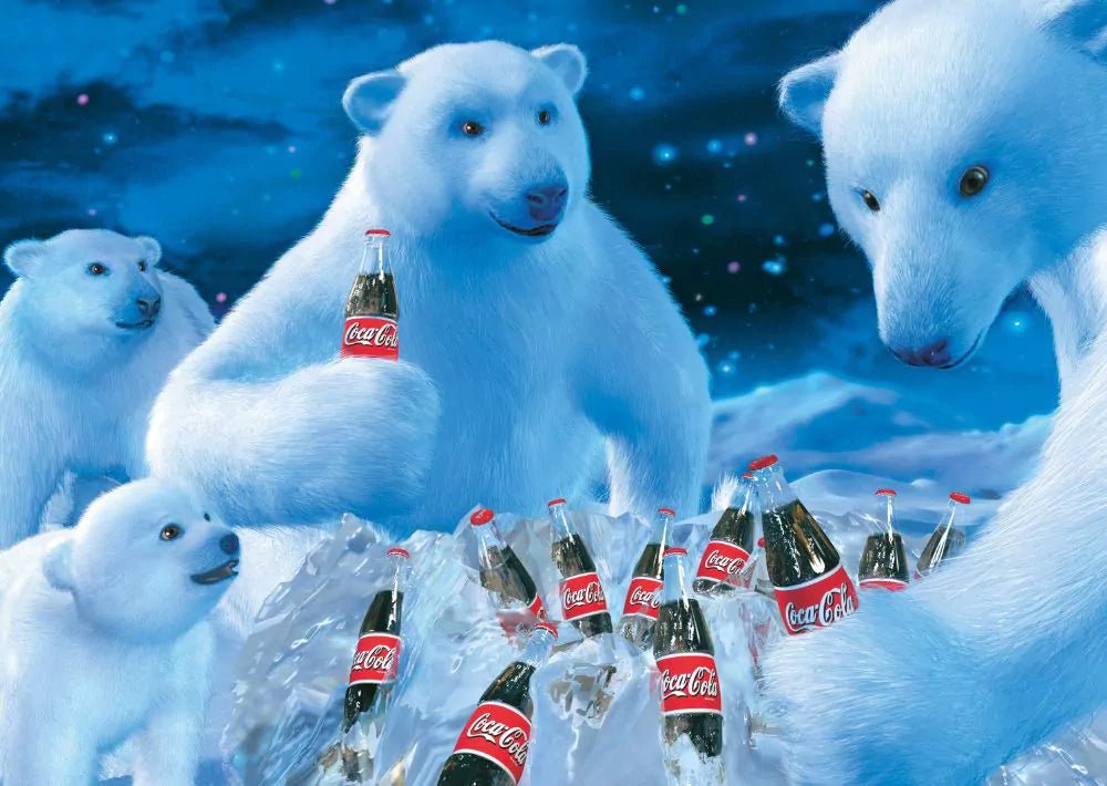 Coca - Cola Jegesmedvék Schmidt Spiele 1000 darabos kirakó puzzle (SCH - 59913) - puzzlegarden