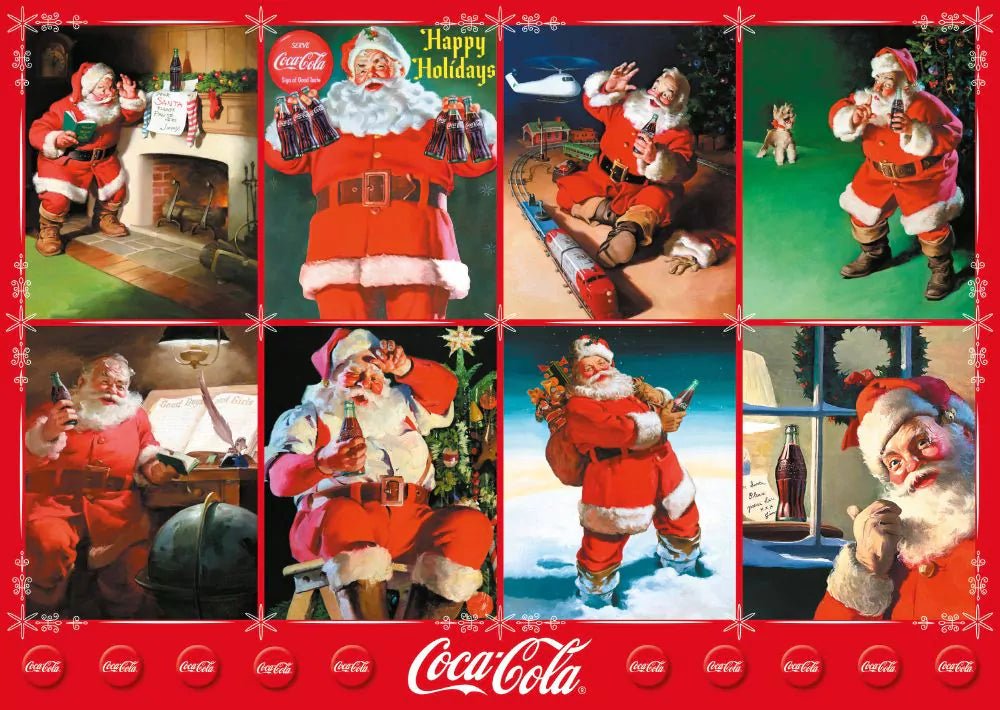 Coca - Cola Mikulás Schmidt Spiele 1000 darabos kirakó puzzle (SCH - 59956) - puzzlegarden