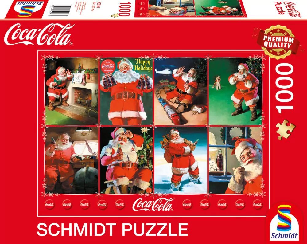 Coca - Cola Mikulás Schmidt Spiele 1000 darabos kirakó puzzle (SCH - 59956) - puzzlegarden