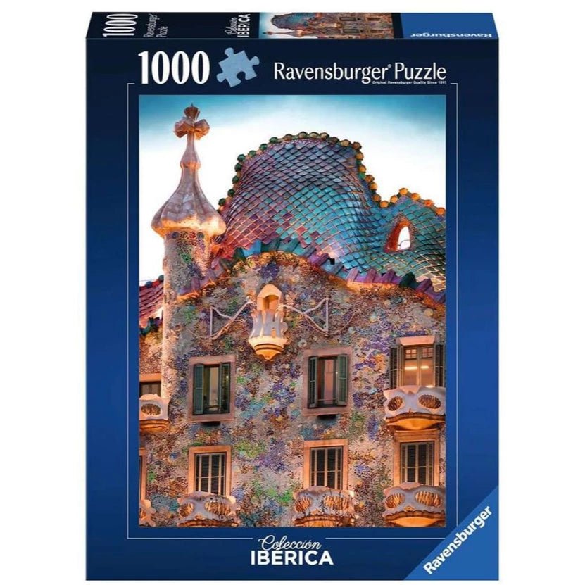 Colección Ibérica – Casa Batlló, Barcelona Ravensburger 1000 darabos kirakó puzzle (RA - 12000308) - puzzlegarden