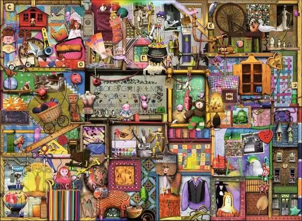 Colin Thompson varázslatos világa - 4x500 Ravensburger 500 darabos kirakó puzzle (RA - 17558) - puzzlegarden