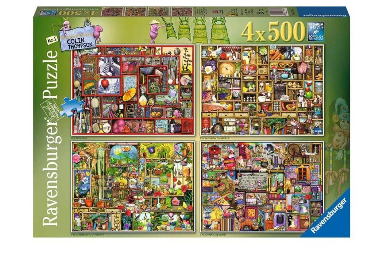 Colin Thompson varázslatos világa - 4x500 Ravensburger 500 darabos kirakó puzzle (RA - 17558) - puzzlegarden