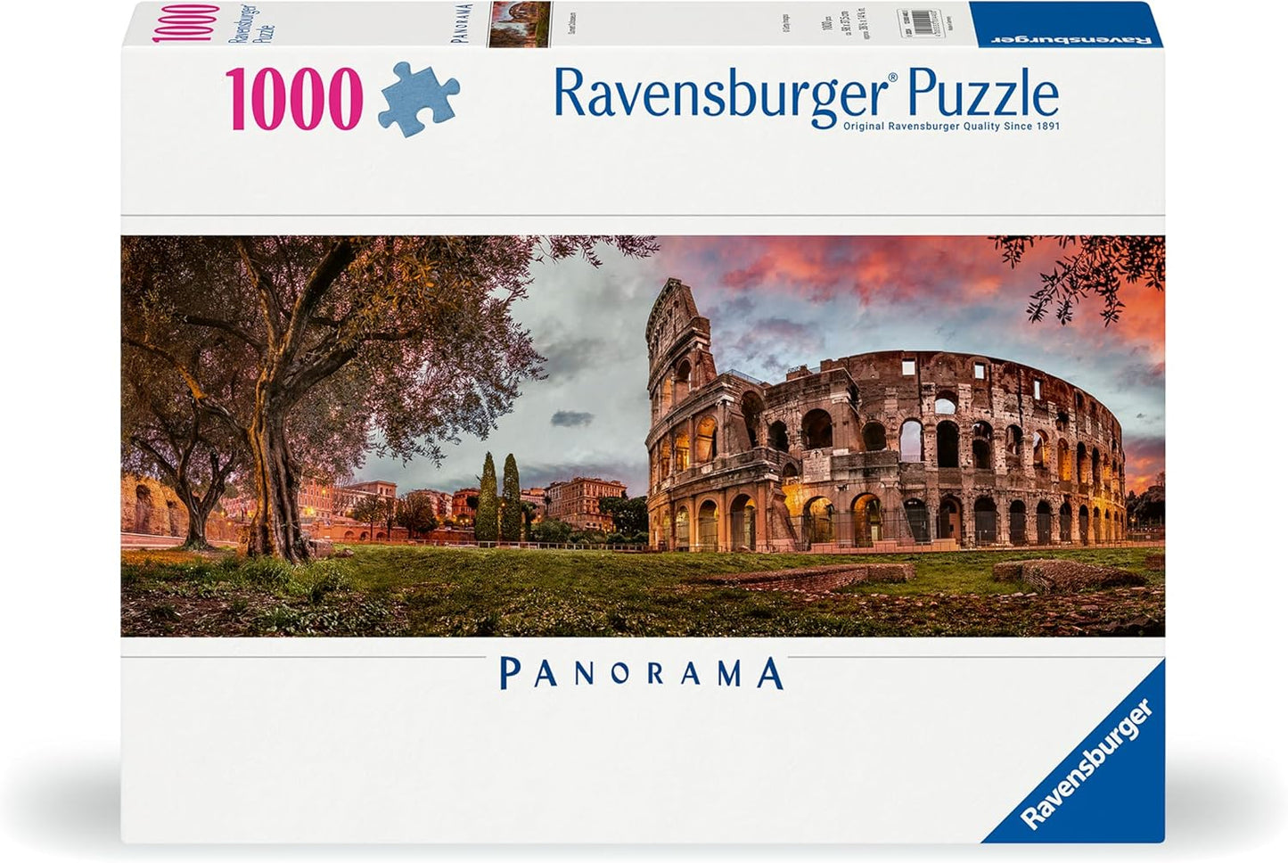 Colosseum a naplementében - panoráma Ravensburger 1000 darabos kirakó puzzle (RA - 12000440) - puzzlegarden