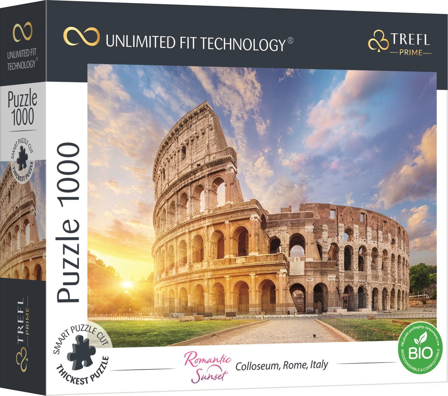 Colosseum, Róma, Olaszország Trefl Prime 1000 darabos kirakó puzzle (TR - 10691) - puzzlegarden