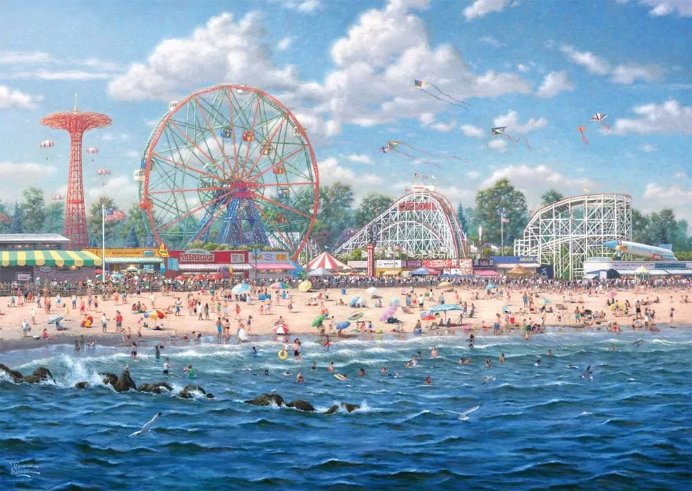Coney Island Schmidt Spiele 1000 darabos kirakó puzzle (SCH - 57365) - puzzlegarden