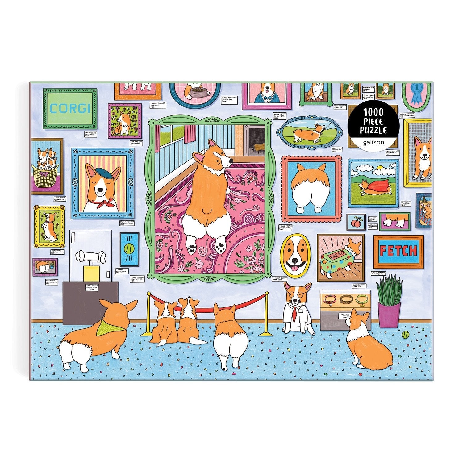 Corgi múzeum Galison 1000 darabos kirakó puzzle (GA - 9780735370463) - puzzlegarden
