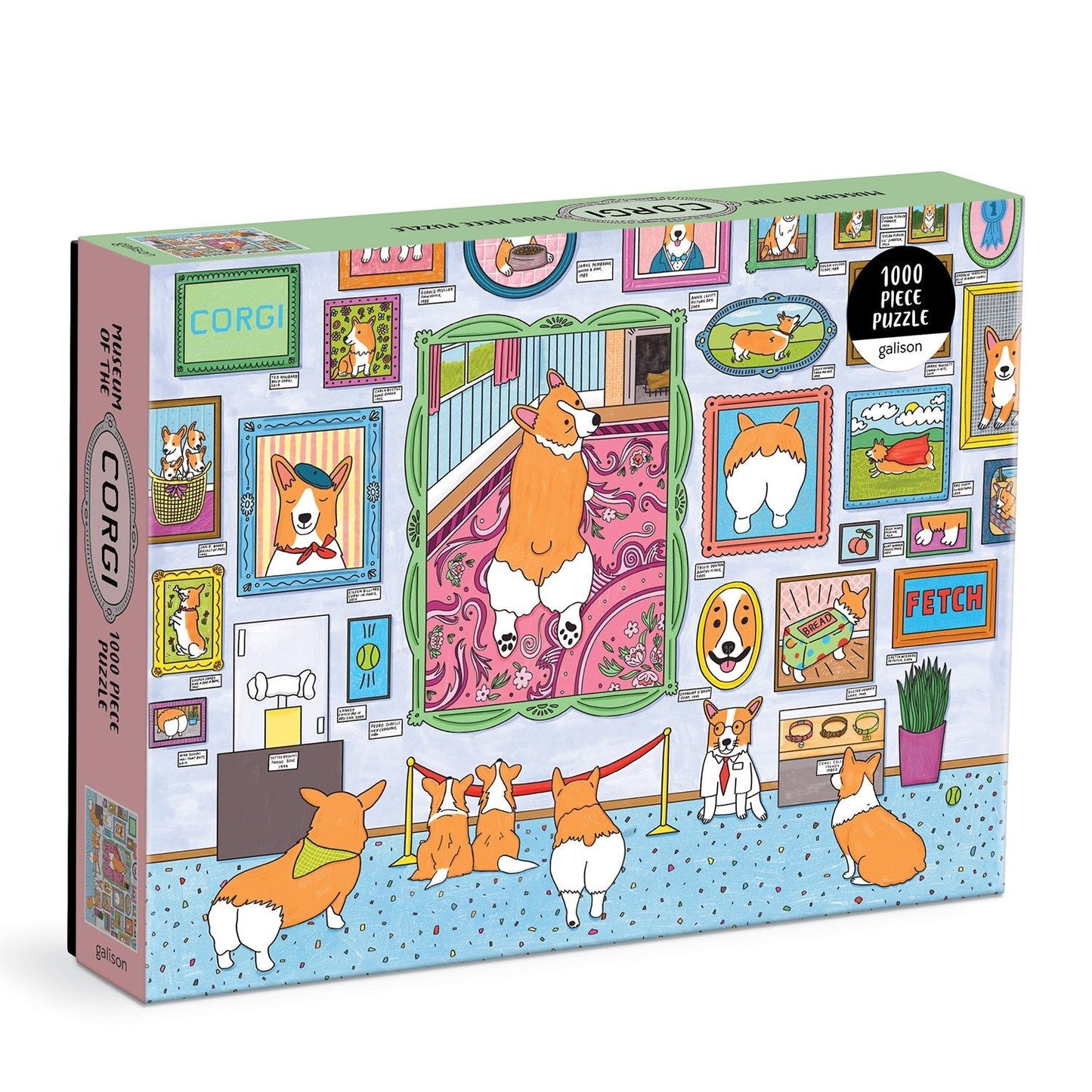 Corgi múzeum Galison 1000 darabos kirakó puzzle (GA - 9780735370463) - puzzlegarden