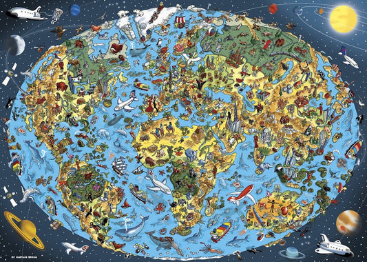 Csodálatos Bolygónk Gibsons 1000 darabos kirakó puzzle (G - G7110) - puzzlegarden
