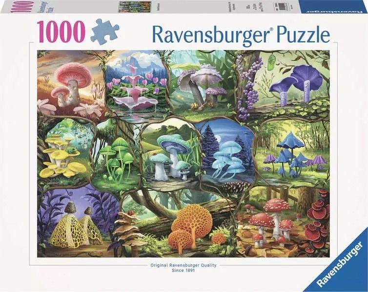 Csodálatos Gombák Ravensburger 1000 darabos kirakó puzzle (RA-12000424) - puzzlegarden