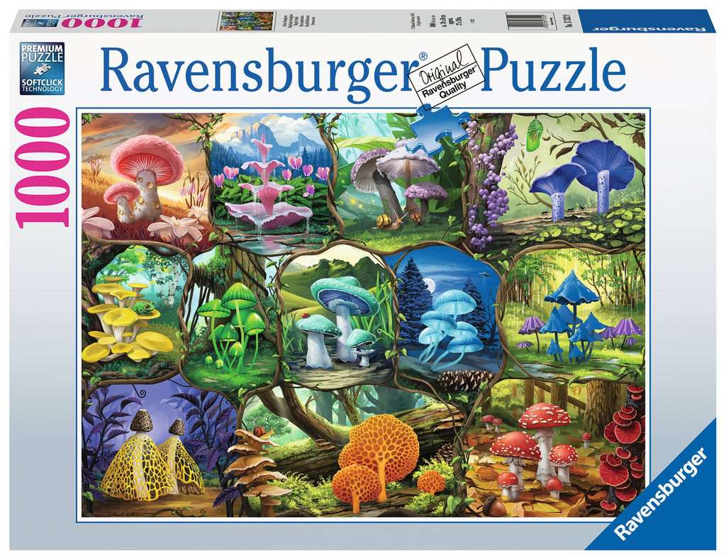 Csodálatos Gombák Ravensburger 1000 darabos kirakó puzzle (RA - 17312) - puzzlegarden