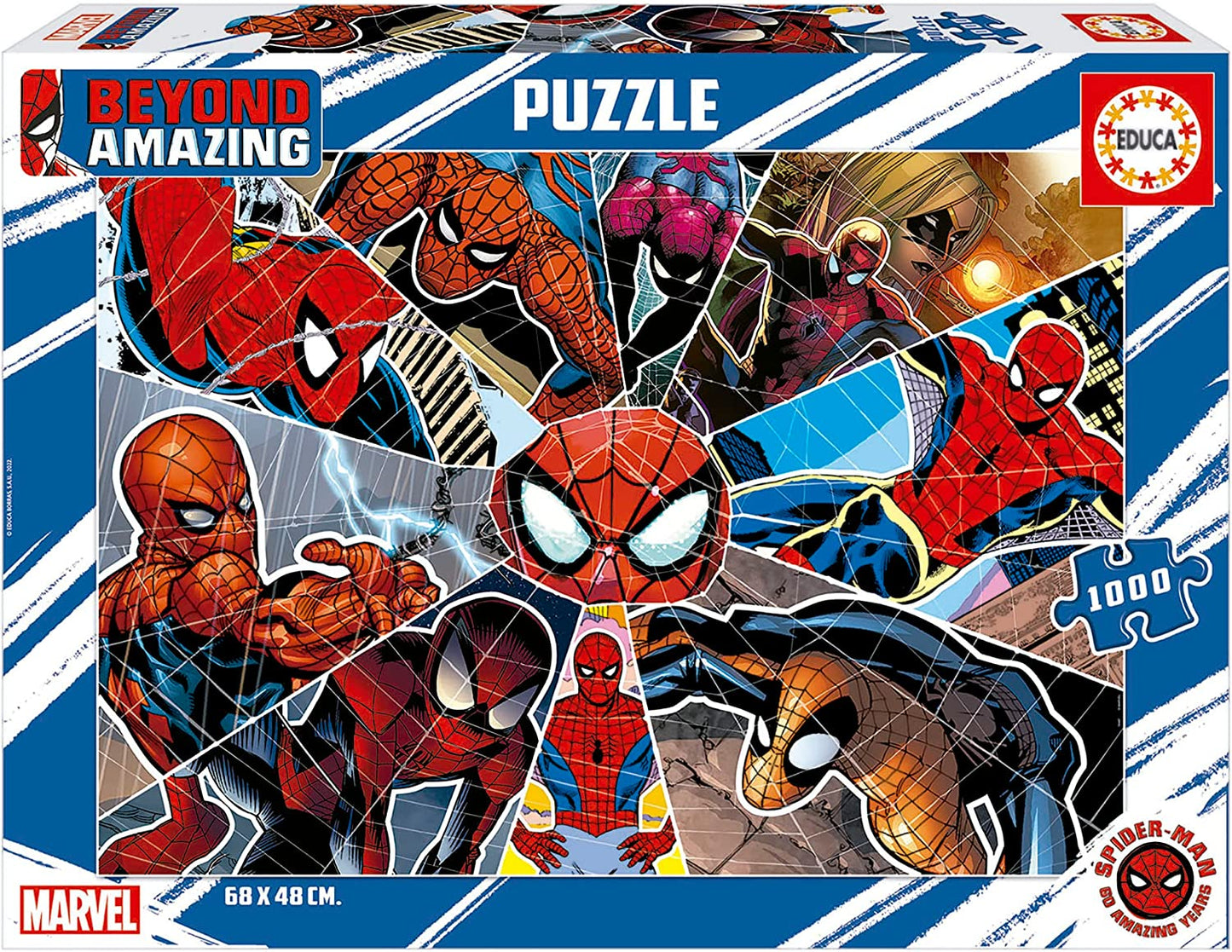 Csodálatos Pókember Educa 1000 darabos kirakó puzzle (ED - 19487) - puzzlegarden