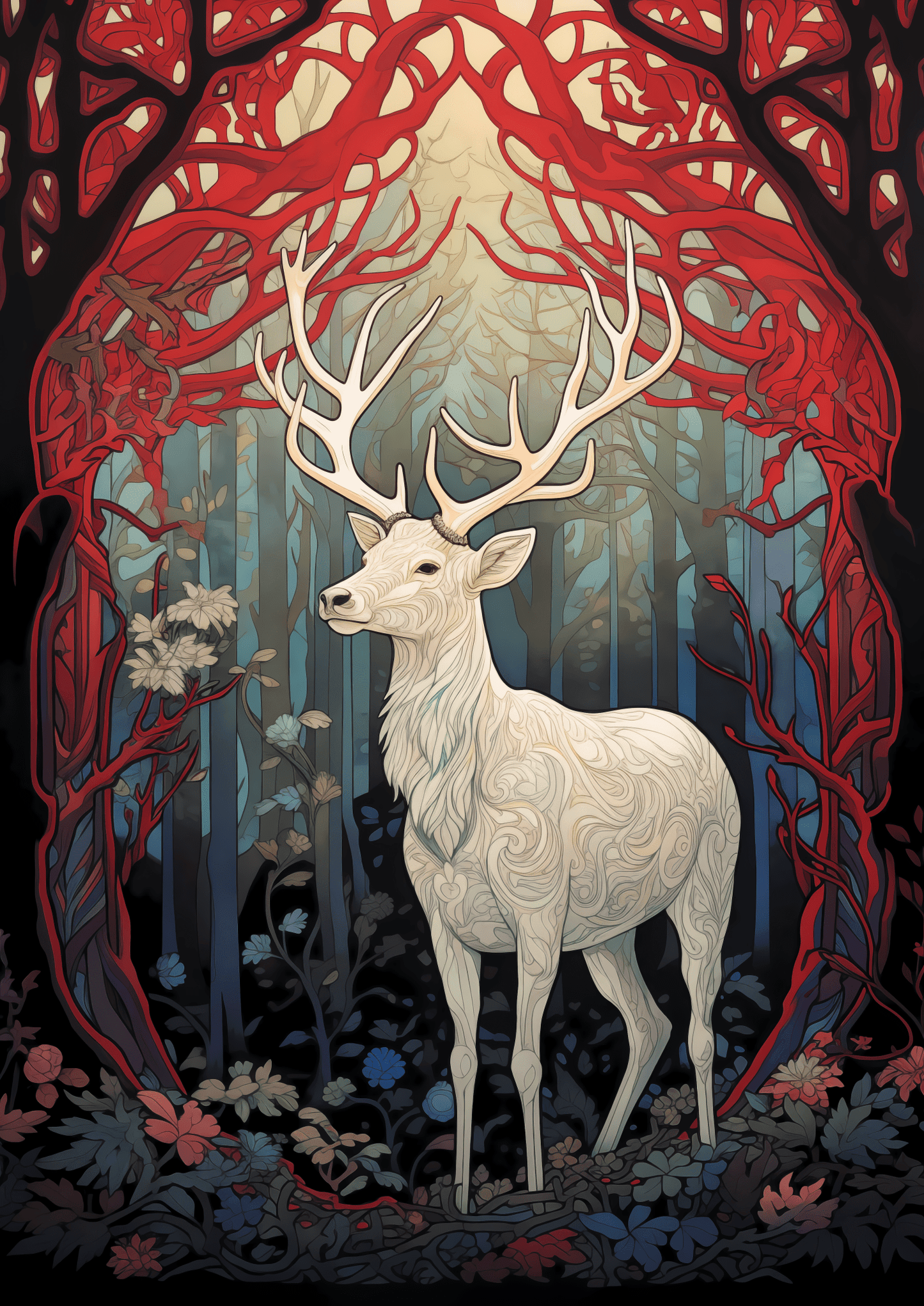 Csodaszarvas Pannon Puzzle 1000 darabos kirakó puzzle (PP - 103) - puzzlegarden