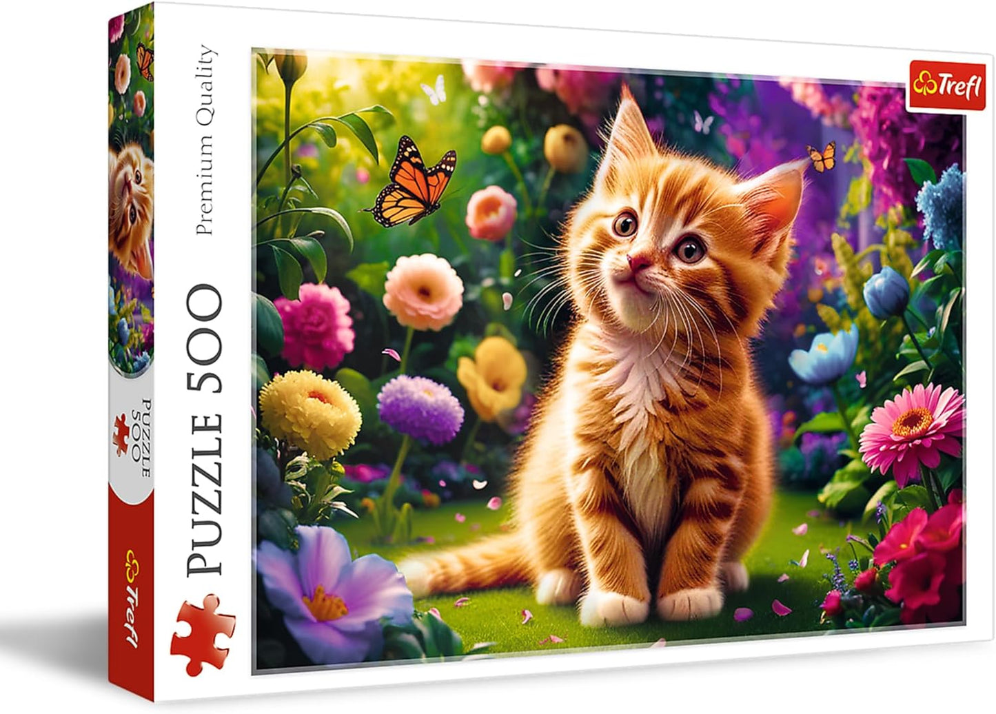 Cuki cica Trefl 500 darabos kirakó puzzle (TR - 37525) - puzzlegarden