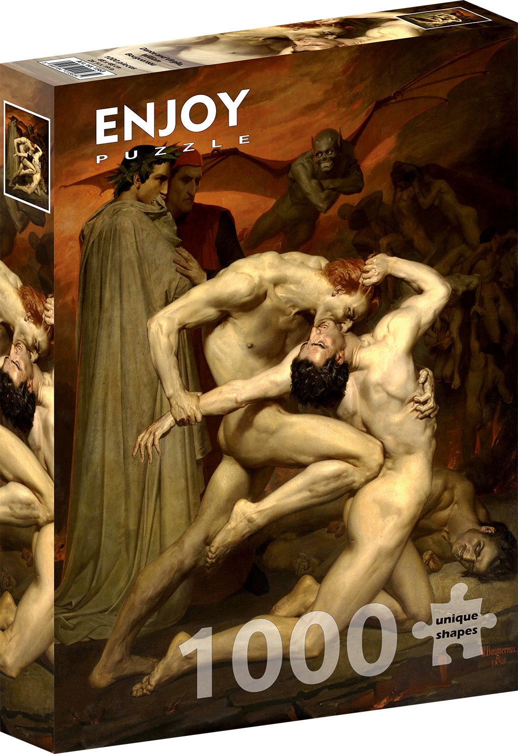 Dante és Vergilius Enjoy 1000 darabos kirakó puzzle (EN - 1563 5949194015634) - puzzlegarden