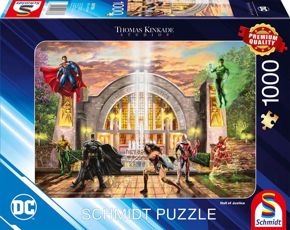 DC - Az Igazság Csarnoka Schmidt Spiele 1000 darabos kirakó puzzle (SCH - 58788) - puzzlegarden