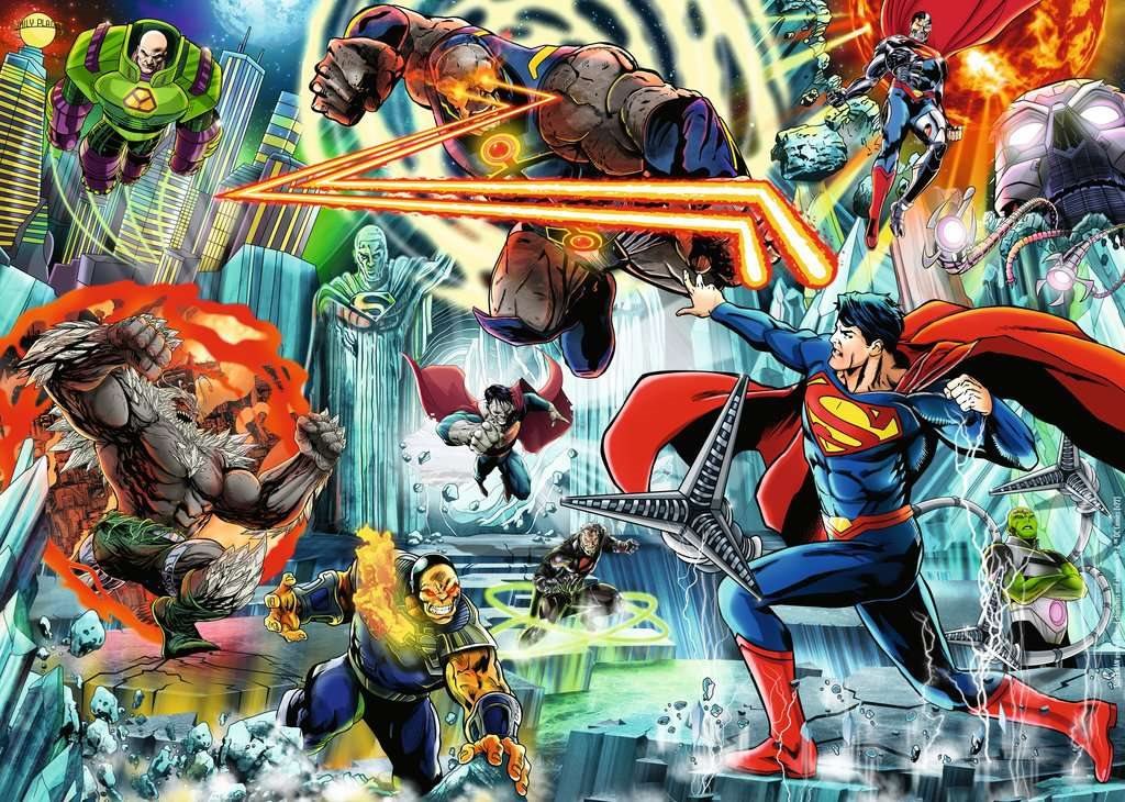 DC Collectors Edition - Superman Ravensburger 1000 darabos kirakó puzzle (RA - 17298) - puzzlegarden