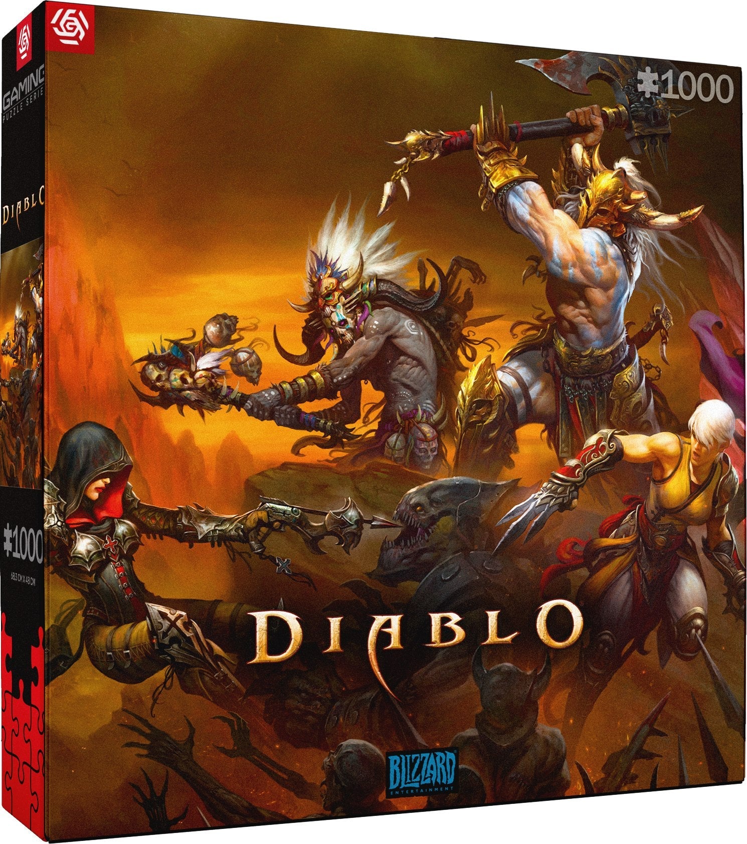 Diablo - Hősök csatája Good Loot 1000 darabos kirakó puzzle (GL - 5908305235415) - puzzlegarden