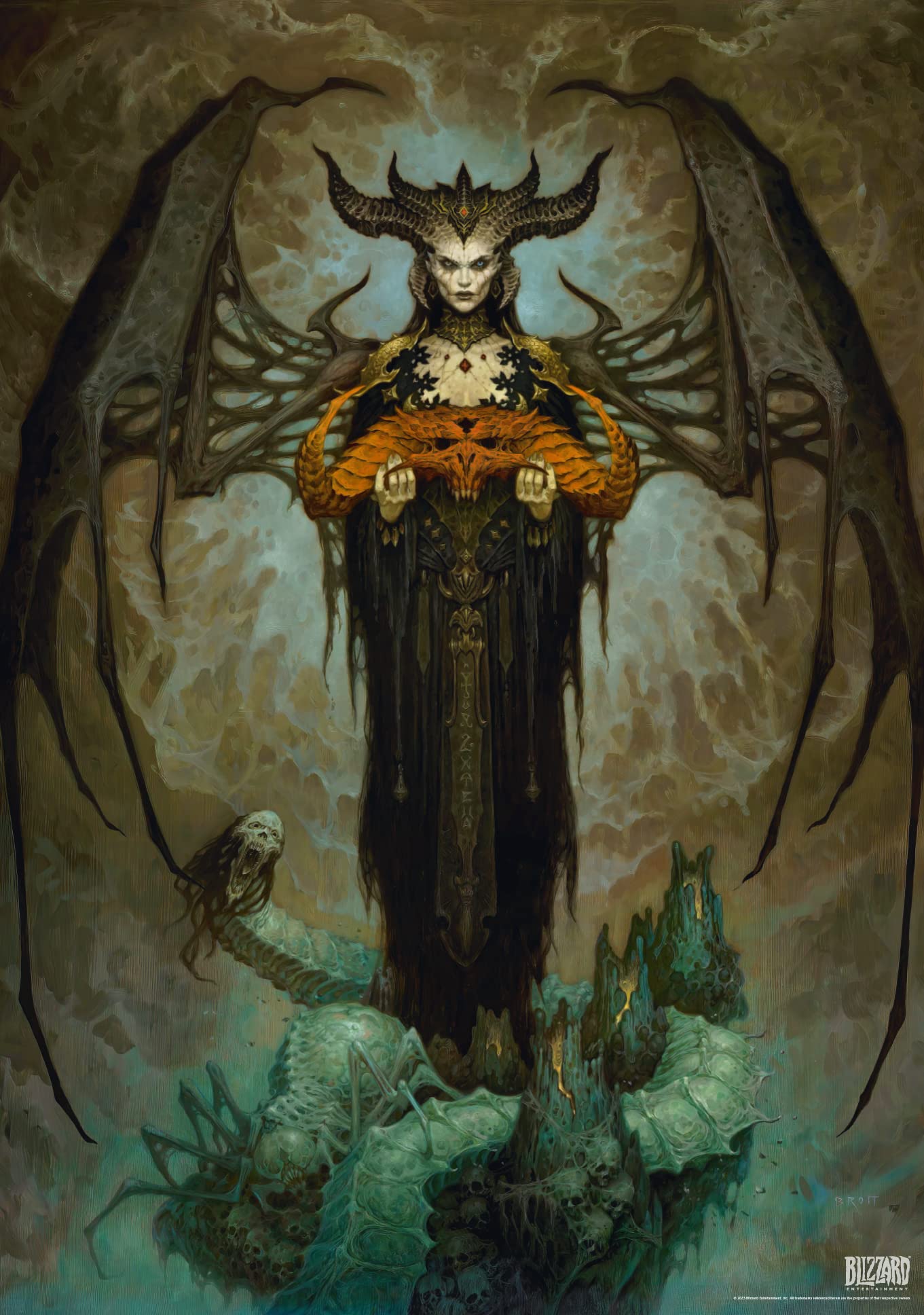 Diablo IV - Lilith Good Loot 1000 darabos kirakó puzzle (GL - 5908305242970) - puzzlegarden