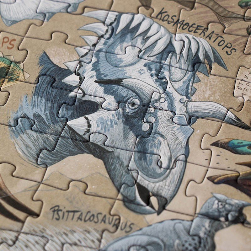 Dino felfedező Londji 350 darabos kirakó puzzle (LN - PZ567U) - puzzlegarden