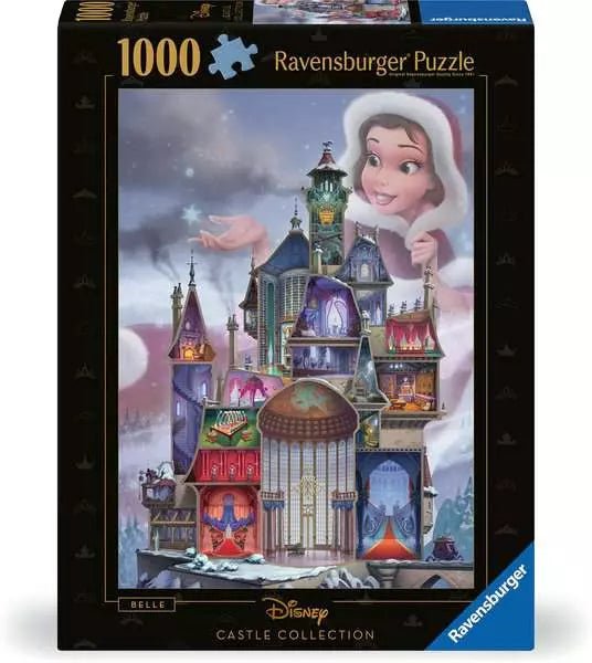 Disney Castle Collection - Belle Ravensburger 1000 darabos kirakó puzzle (RA - 12000262) - puzzlegarden