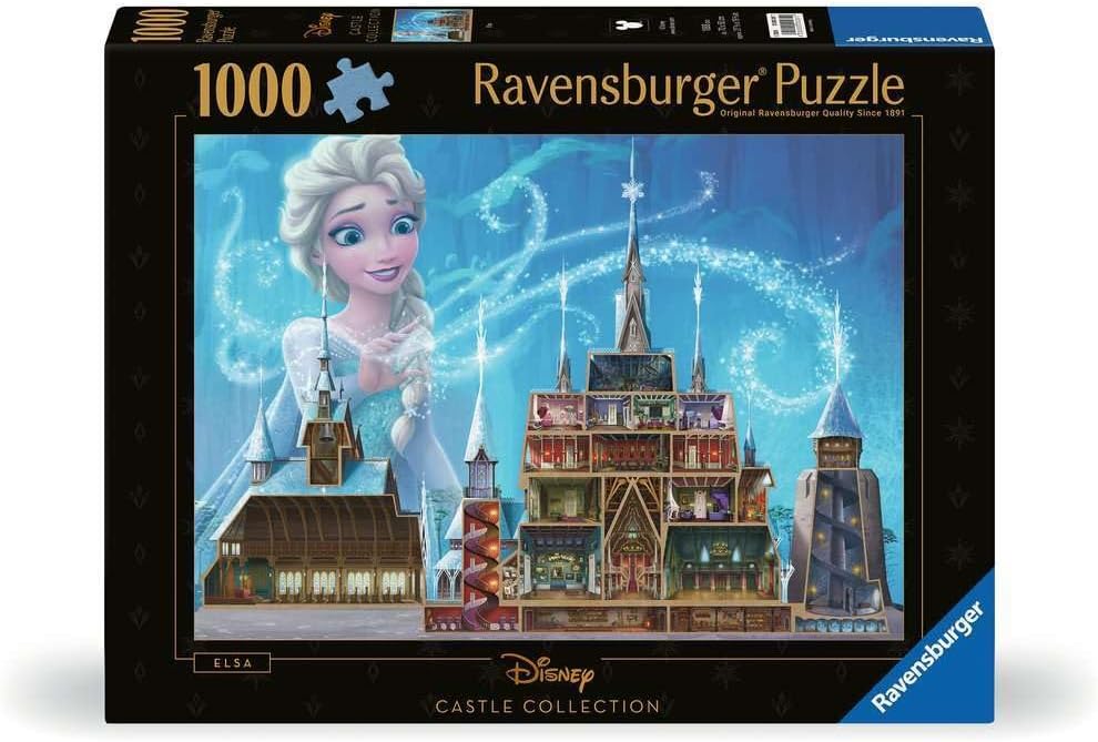 Disney Castle Collection - Elsa Ravensburger 1000 darabos kirakó puzzle (RA - 12000261 4005555002611) - puzzlegarden