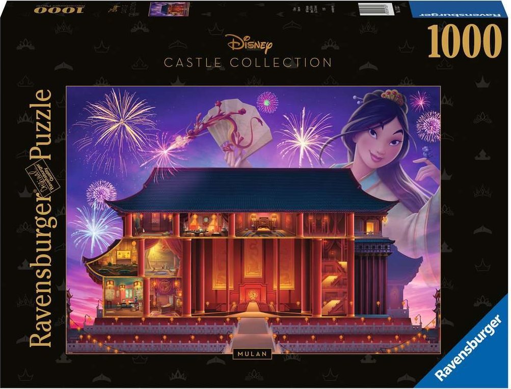 Disney Castle Collection - Mulán Ravensburger 1000 darabos kirakó puzzle (RA - 17332) - puzzlegarden