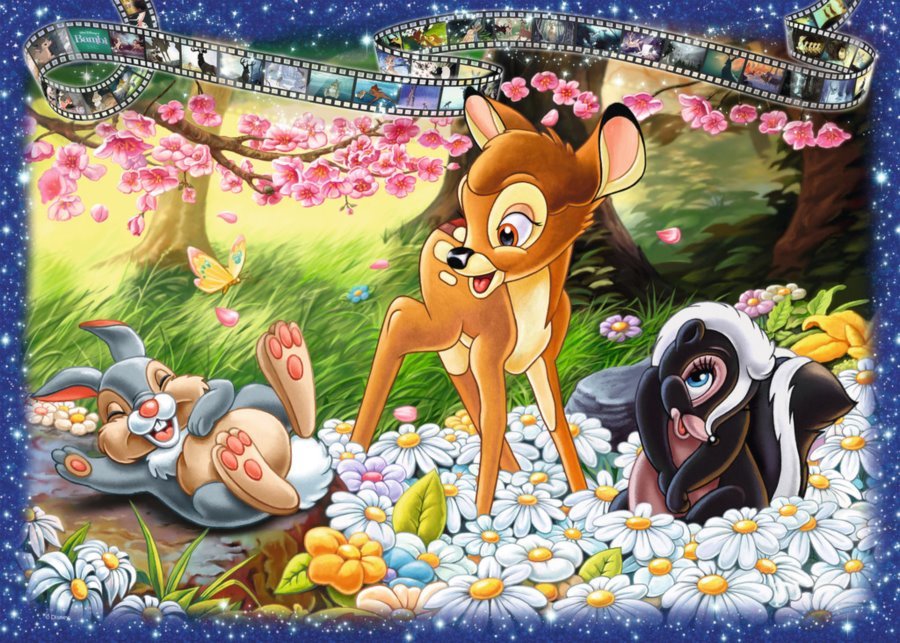 Disney Collector's Edition - Bambi Ravensburger 1000 darabos kirakó puzzle (RA - 12000313) - puzzlegarden