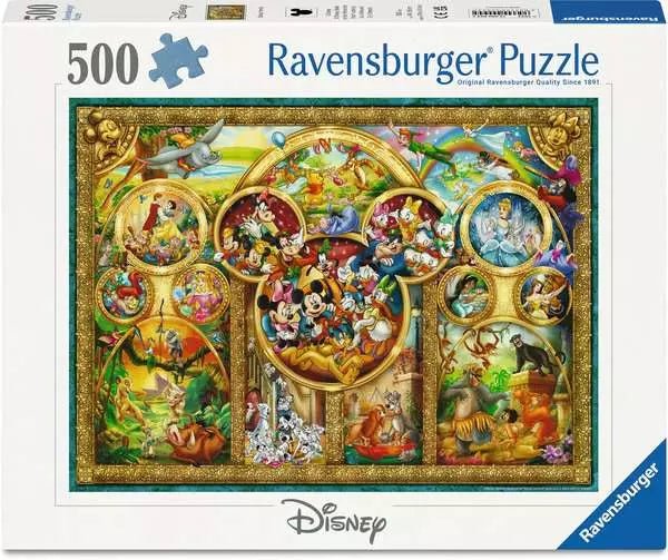 Disney Család Ravensburger 500 darabos kirakó puzzle (RA - 12000094) - puzzlegarden