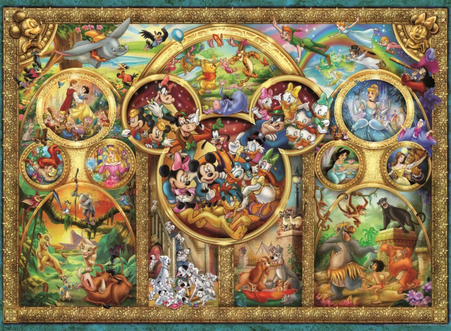 Disney Család Ravensburger 500 darabos kirakó puzzle (RA - 12000094) - puzzlegarden
