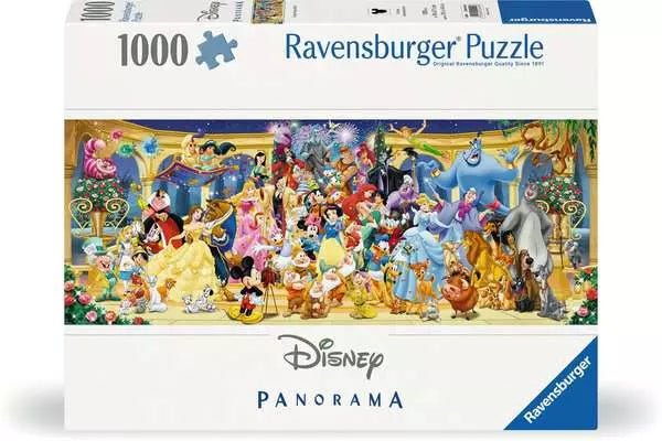 Disney - Csoportkép - panoráma Ravensburger 1000 darabos kirakó puzzle (RA - 12000444) - puzzlegarden