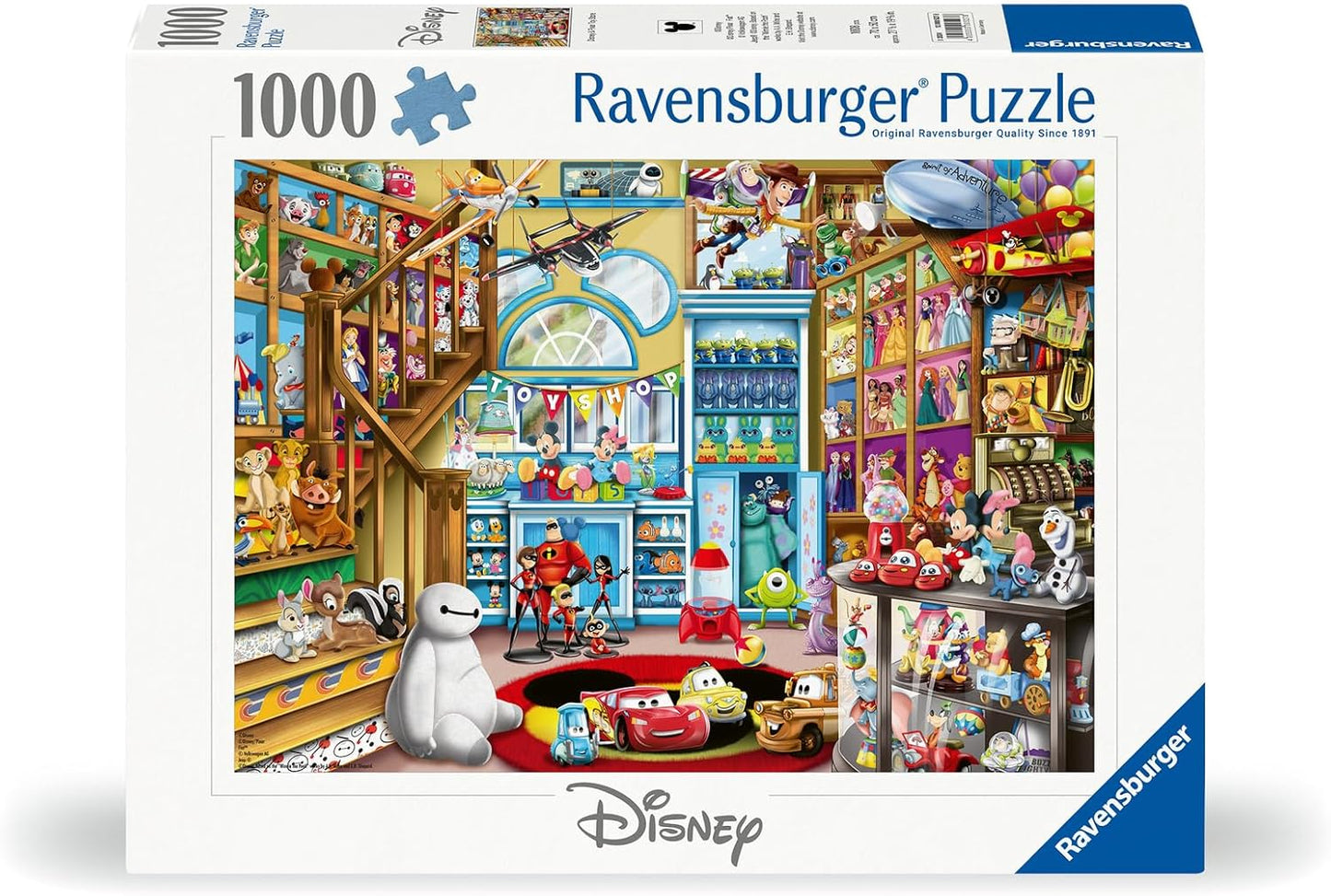 Disney és Pixar játékbolt Ravensburger 1000 darabos kirakó puzzle (RA - 12000527) - puzzlegarden