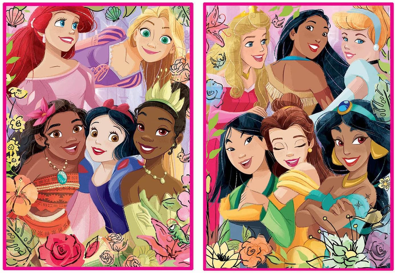 Disney Hercegnők - 2x500 Educa 500 darabos kirakó puzzle (ED - 19253) - puzzlegarden