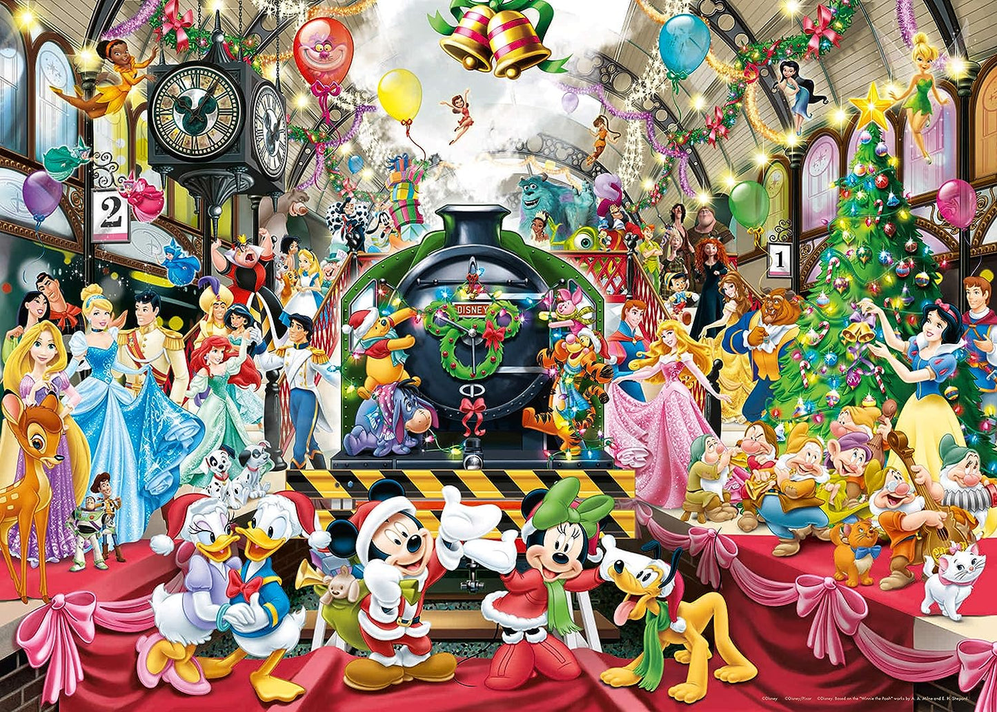 Disney Karácsony - Mindenki a fedélzeten! Ravensburger 1000 darabos kirakó puzzle (RA - 12000661) - puzzlegarden