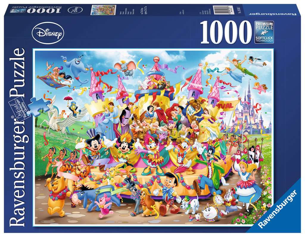 Disney Karnevál Ravensburger 1000 darabos kirakó puzzle (RA - 19383) - puzzlegarden