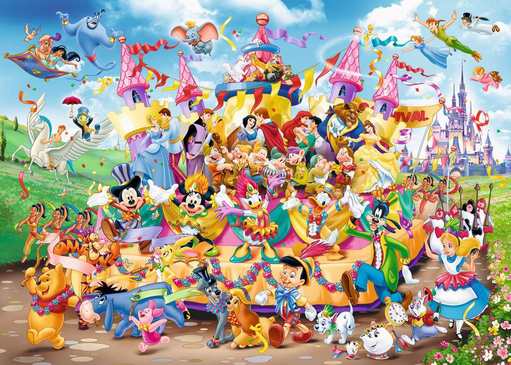 Disney Karnevál Ravensburger 1000 darabos kirakó puzzle (RA - 19383) - puzzlegarden