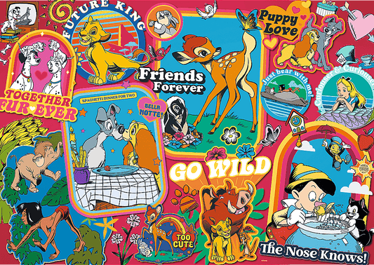 Disney - Matricák Trefl 500 darabos kirakó puzzle (TR - 37465) - puzzlegarden