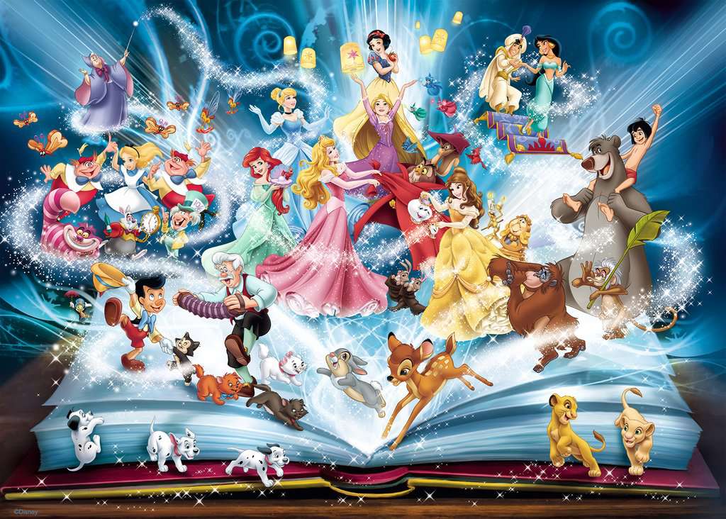 Disney Mesekönyv Ravensburger 1500 darabos kirakó puzzle (RA - 16318) - puzzlegarden