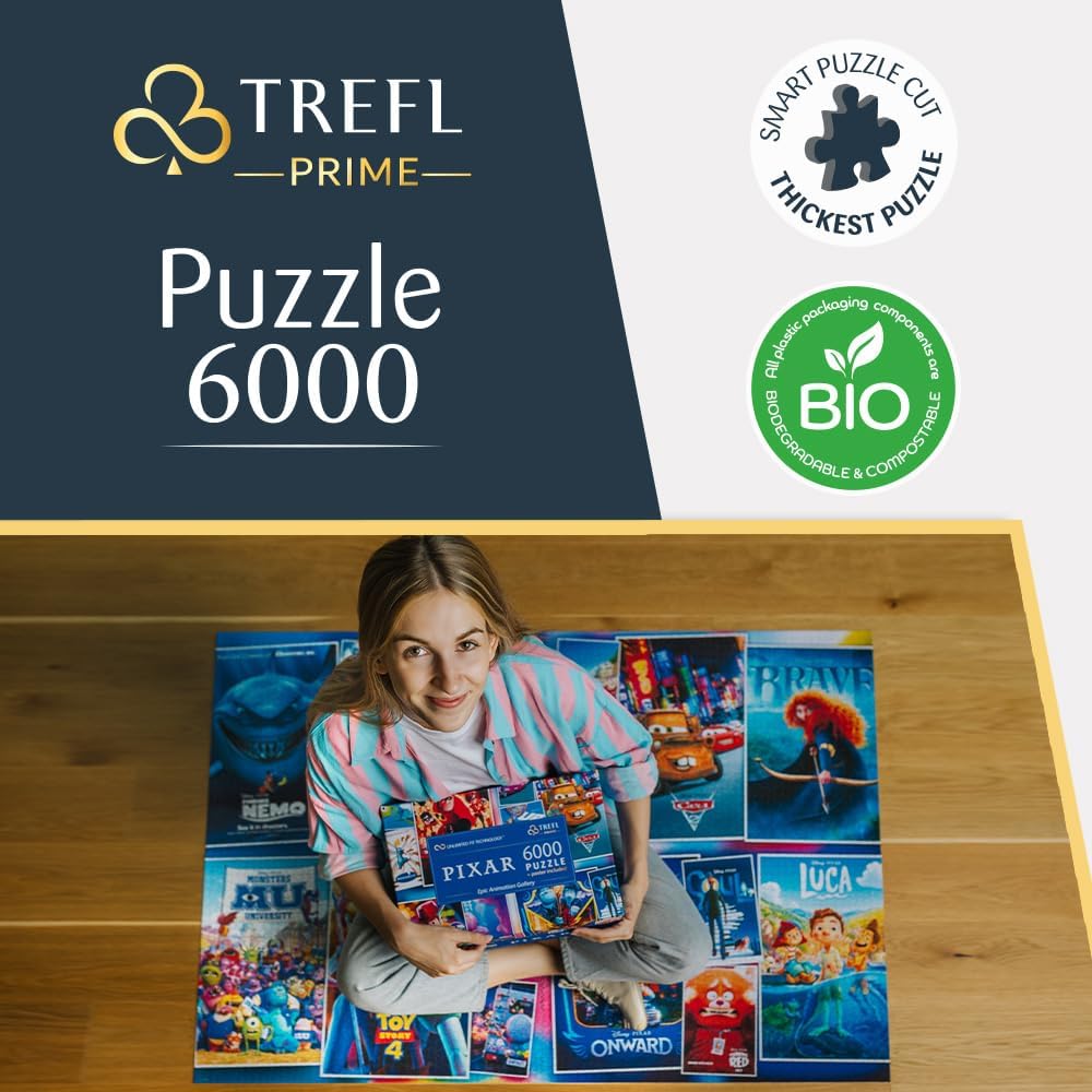 Disney Pixar: Csodás Utazás Trefl Prime 6000 darabos kirakó puzzle (TR - 81038) - puzzlegarden