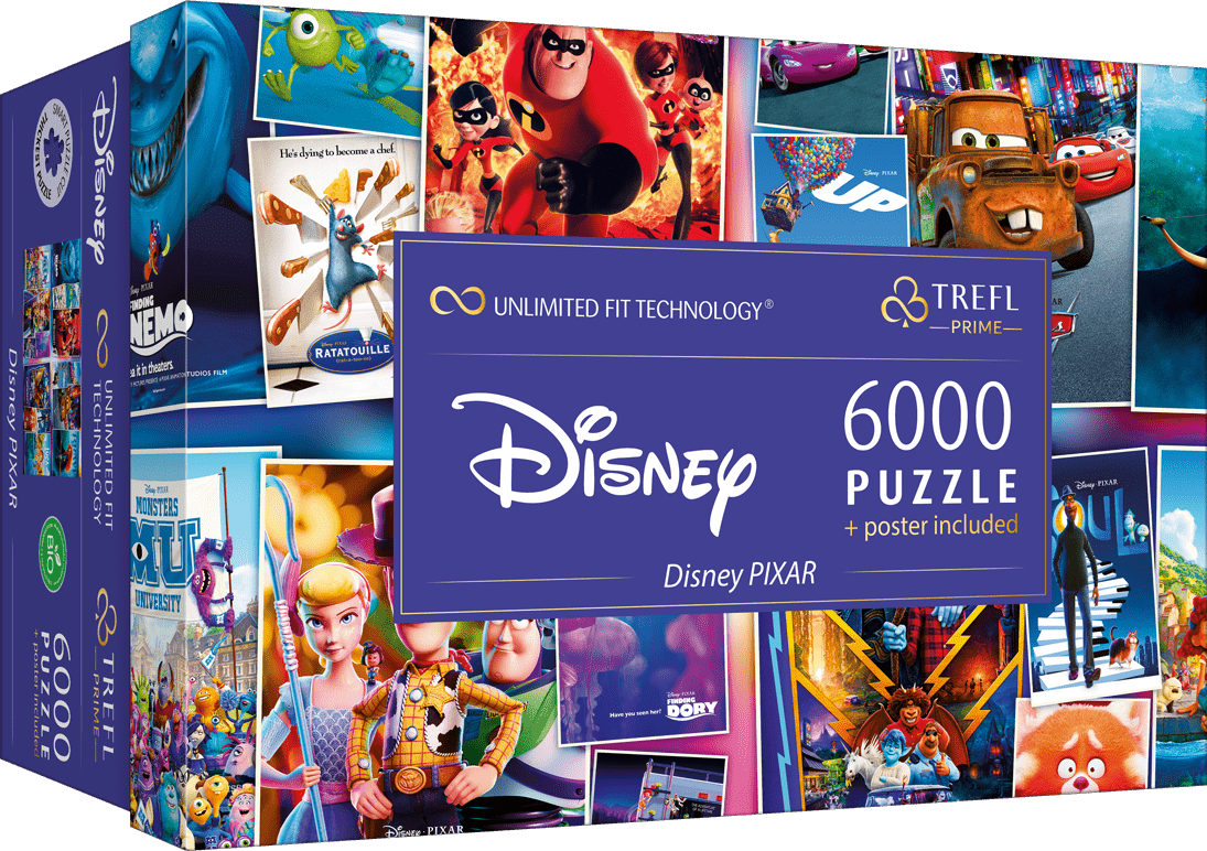 Disney Pixar: Csodás Utazás Trefl Prime 6000 darabos kirakó puzzle (TR - 81038) - puzzlegarden