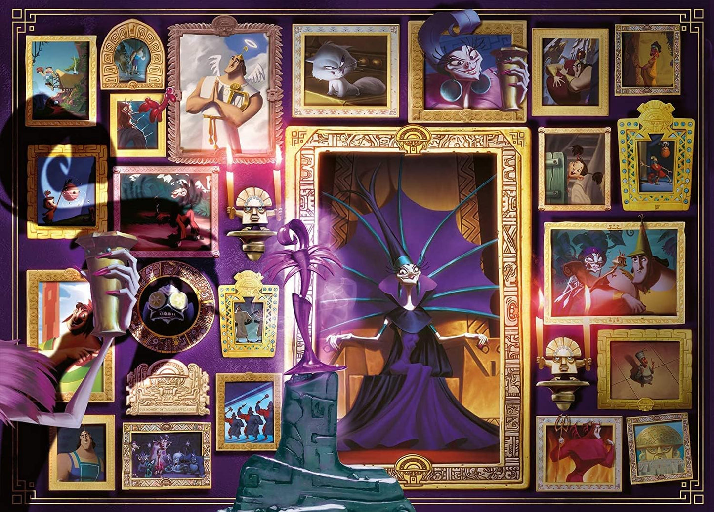 Disney Villainous - Yzma Ravensburger 1000 darabos kirakó puzzle (RA - 16522) - puzzlegarden